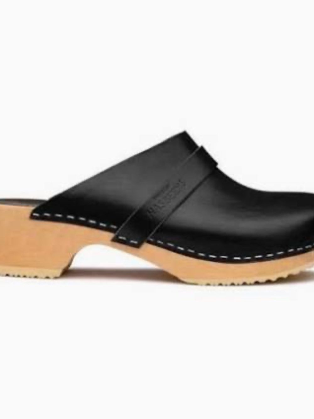 Swedish Hasbeens Husband clog 37 NWT